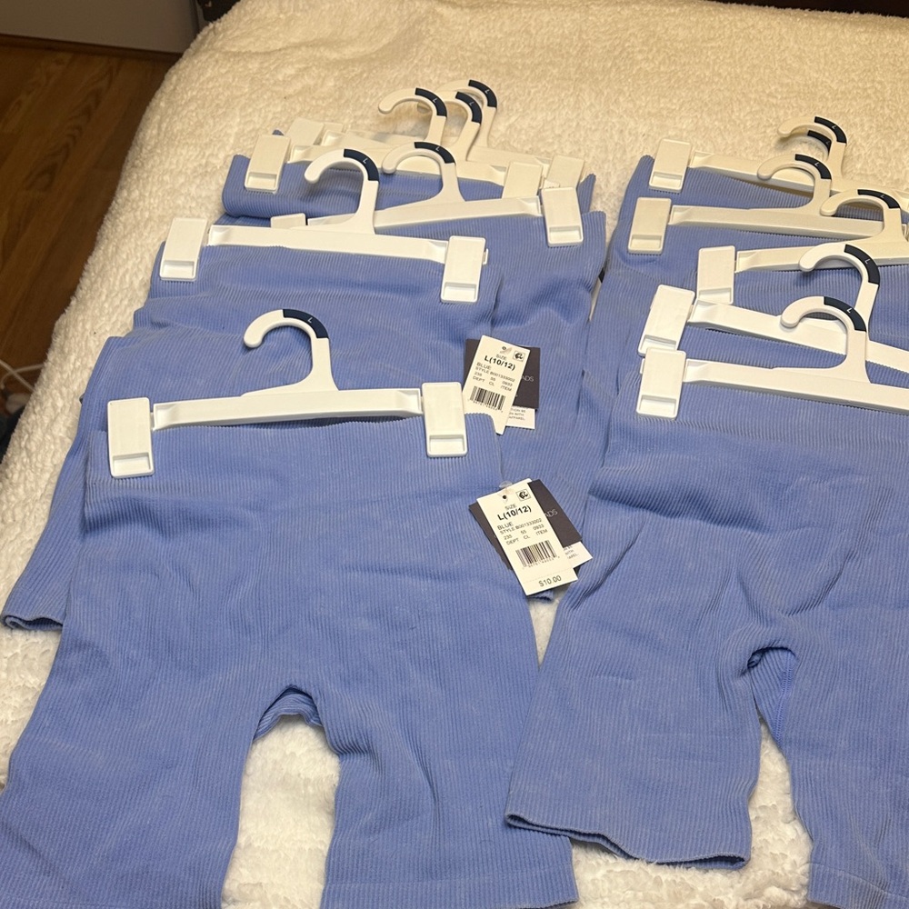 Lot of 12!Grayson/Threads Kids Girls Blue Shorts-size (10/12)-all New with tags!